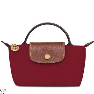 Longchamp le pliage pouch with handle & strap